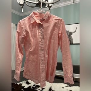 Liz wear, Coral and white polka dots!